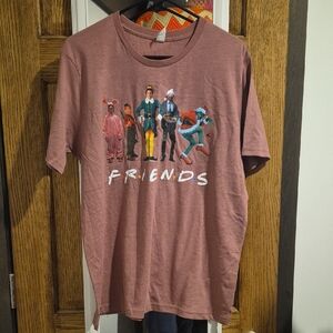 Friends Christmas Tee Shirt